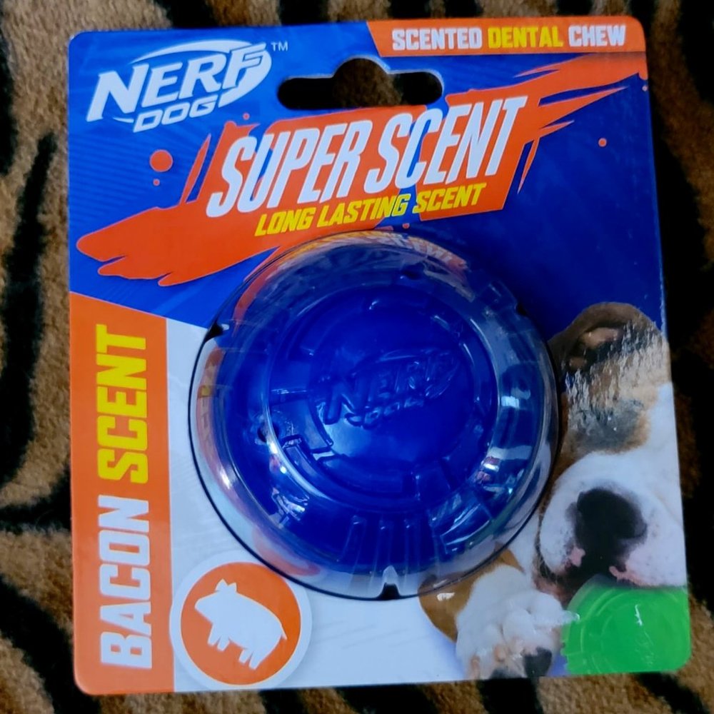 Nerf Dog Super Scent Dental Chew sm med dog puppy New!